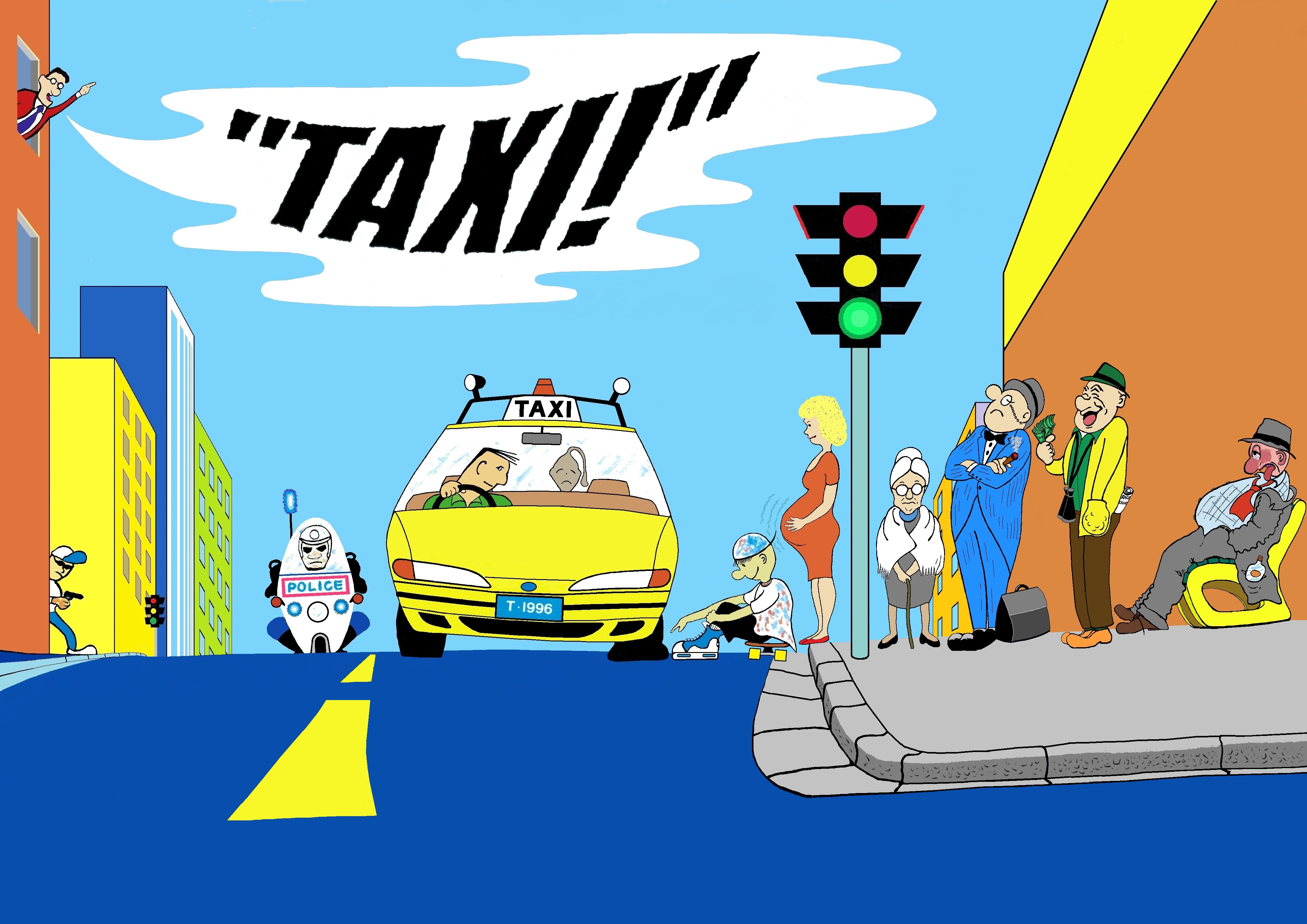 Wazzajack Games - Taxi!